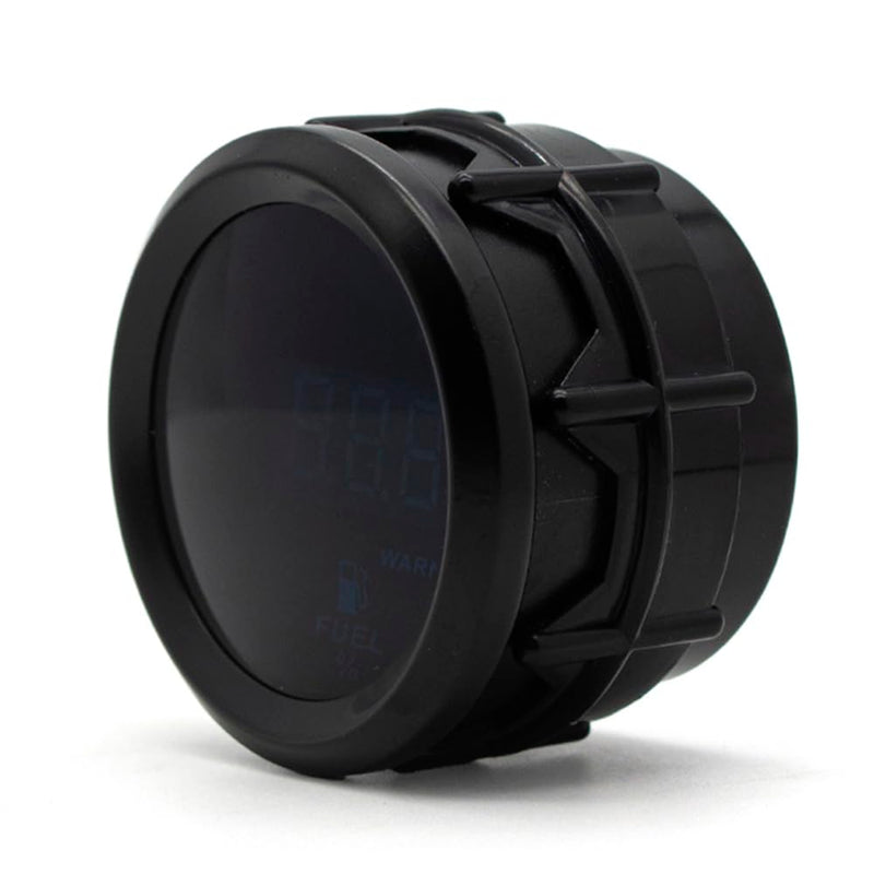 2 Inches 52mm Car Fuel Level Digital Gauge Automobile Blue Backlight Universal Meter (Fuel Gauge with Sensor) Fuel Gauge With Sensor