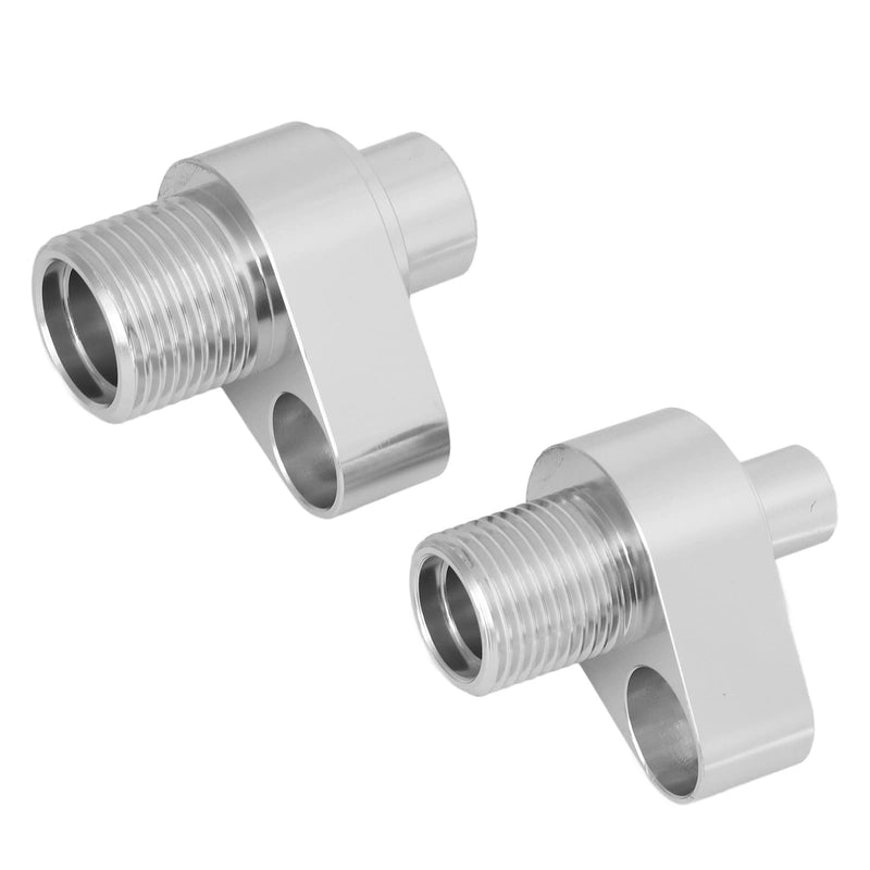 LS Swap AC Compressor Fittings LS AC Compressor Adapter Fittings 8AN 10AN 451‑1105 Replacement for 10S17F 10S20F Compressors