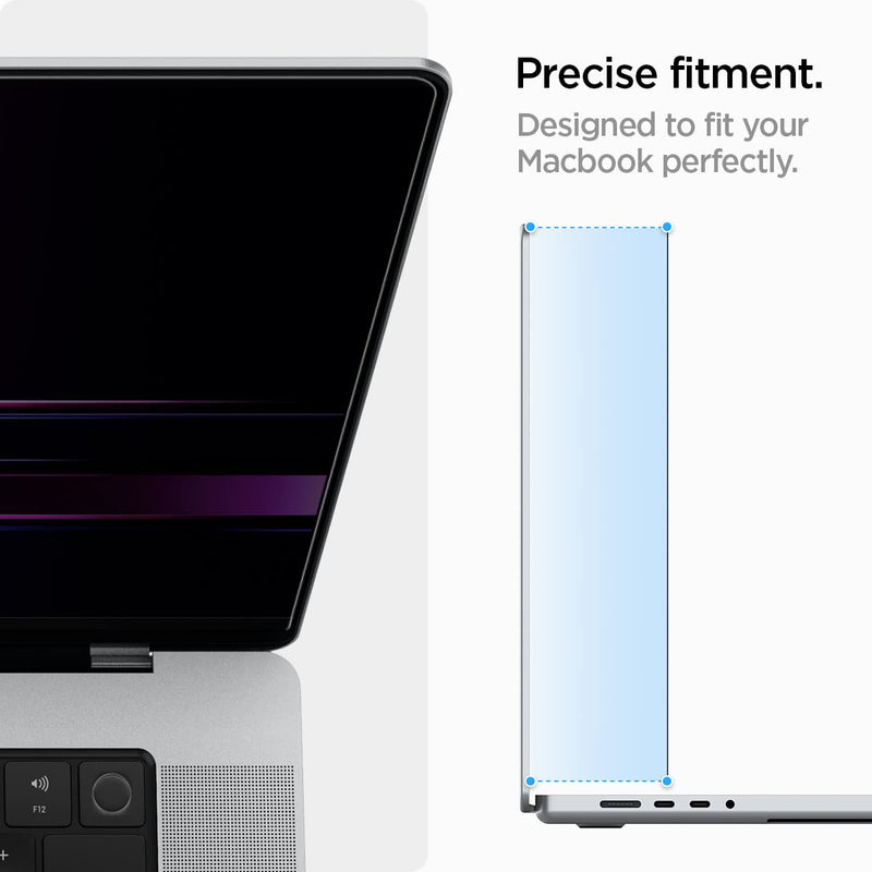 Spigen SafeView Privacy Filter Screen Protector for MacBook Pro 16 inch (M4 / M3 / M2 / M1 series) MacBook Pro 16"