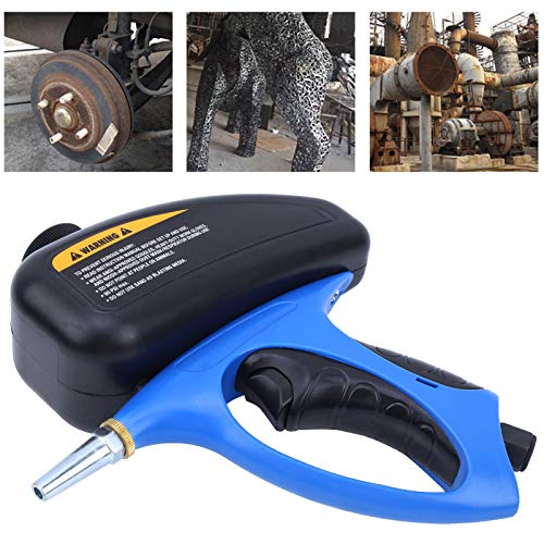 Air Held Sand Blasting Spray Gun mini Pneumatic Sandblasting Gun Portable Blasting Machine, for Abrasive Sand Blasting Derusting