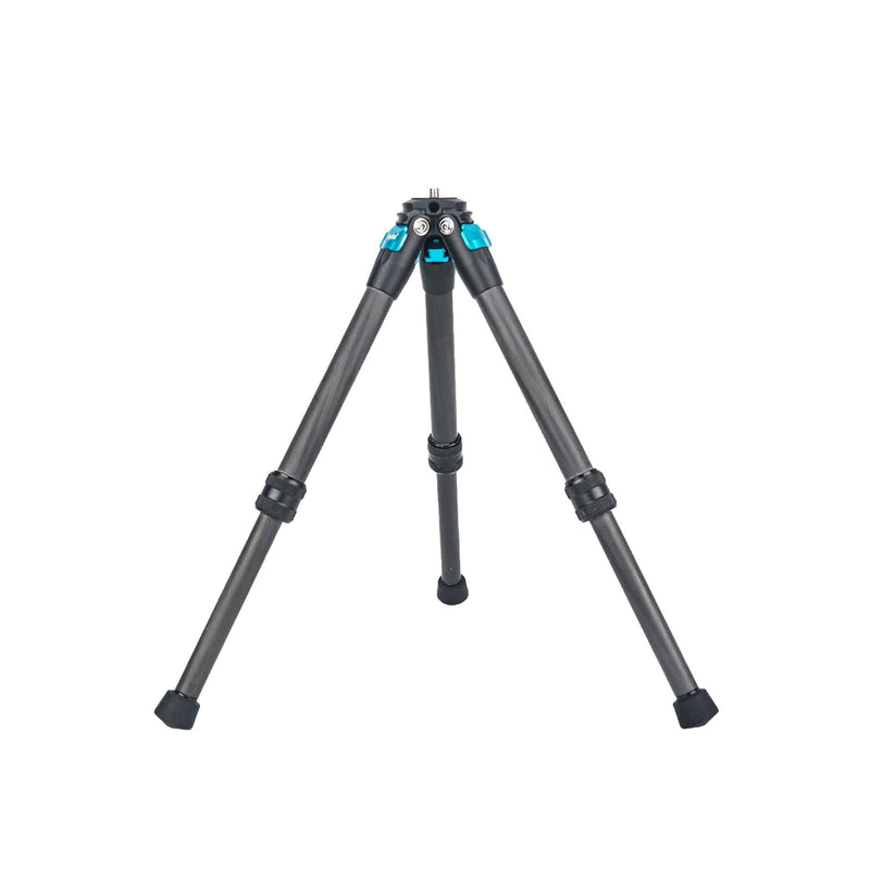 True Carbon Fiber Mini Tripod, Desktop Tabletop Stand Compact Tripod for DJI Smooth 4, Osmo Mobile, Vimble 2, Gimbal Handle Grip Stabilizer,for insta360 Insta 360 x5 x4 x3 x2 Cameras (Blue) Blue