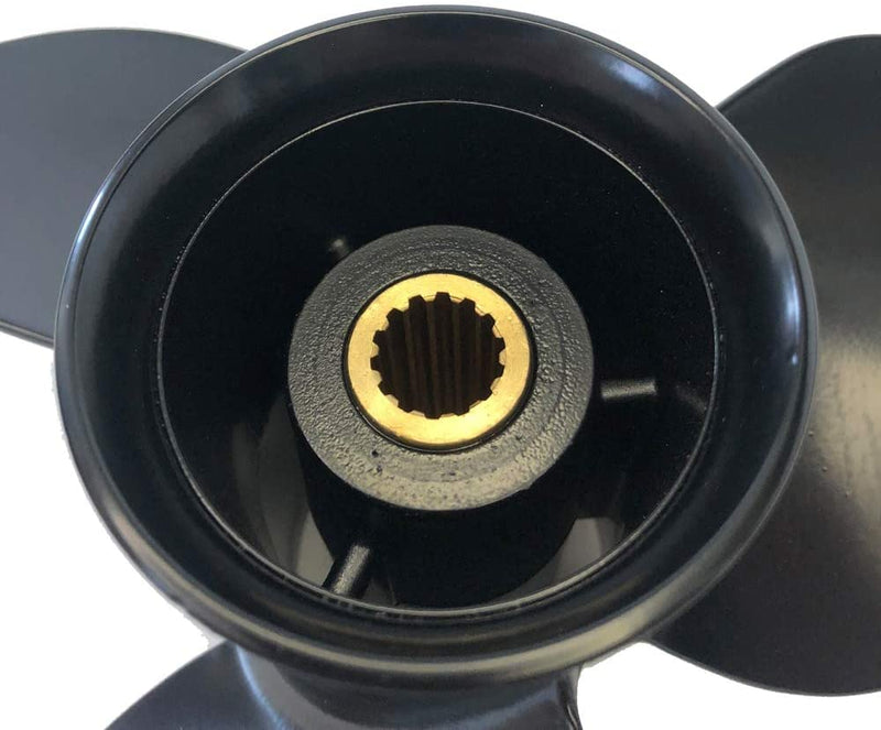 Mercury Propeller 9 1/4x9 for Outboard Engine 9.9-20HP 14 Tooth 48-897750A11 /Boat Outboard Propeller for Tohatsu Engine 9.9HP 15HP 18HP 9.25x9