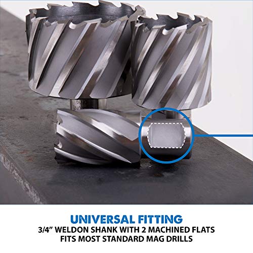 Evolution CC19/32L 19/32-Inch Diameter x 2-Inch Depth of Cut Cyclone High Speed Steel Annular Cutter