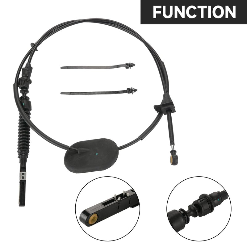 Automatic Transmission Control Lever Cable/Gear Shifter Cable - Compatible for Chevrolet Trailblazer, for GMC Envoy, for Buick Rainier, for Oldsmobile Bravada - Replace Part 15785087