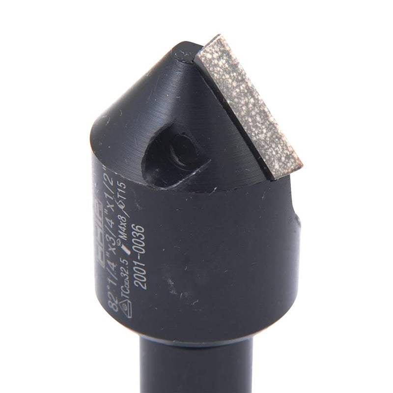 HHIP 2001-0036 1/4-3/4 Inch Indexable Countersink & Chamfer Tool, 82 Degree 1/4" -3/4"