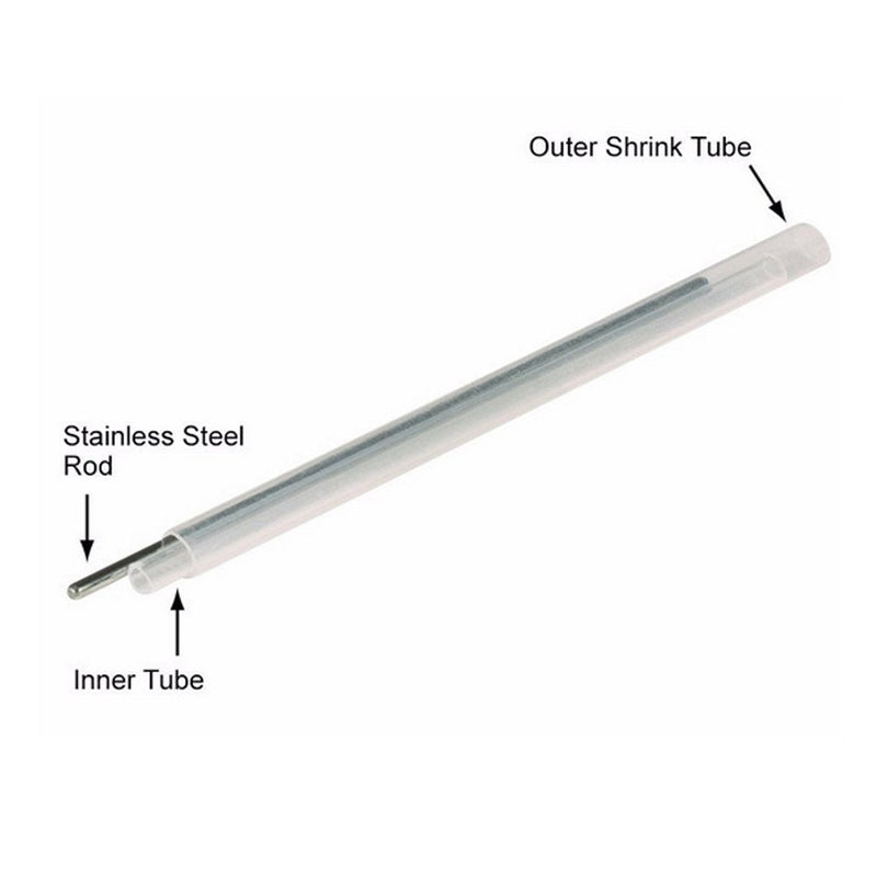Fiber Optic Fusion Splice Protection Sleeve 1000pcs,Come with Box(Recovered Dia.2.4mm,60mm) OD2.4mm 60mm(L)