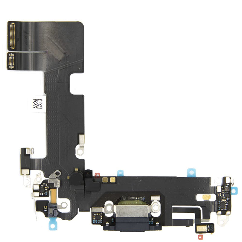 MMOBIEL Dock Connector Compatible with iPhone 13 2021 - Charging Port Flex Cable - Headphone Port/Microphone/Antenna Replacement - Incl. Screwdrivers Black