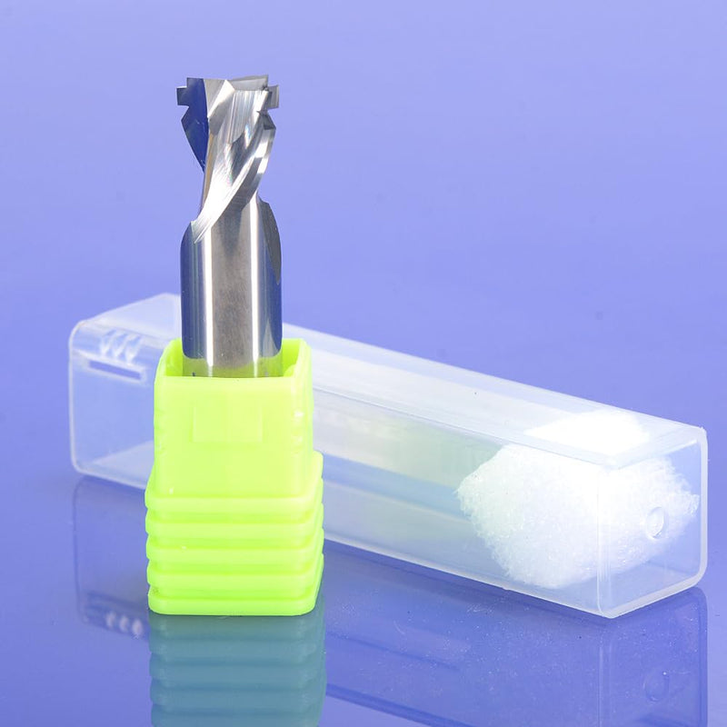1Pcs CNC Router Bits Engraving Cutter 6mm/8mm Neon Light Strip Slotting Bits Tungsten Carbide Steel End Mill Neon LED Lights Slotting Milling Cutter for Polystyrene Acrylic (6-10D-4.2) 6-10D-4.2