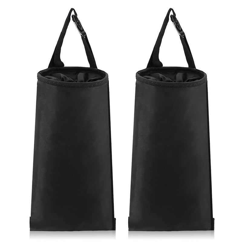 UTSAUTO 2 Pack Washable Eco-Friendly Seat Back Hanging Car Trash Bag for Travelling, Outdoor