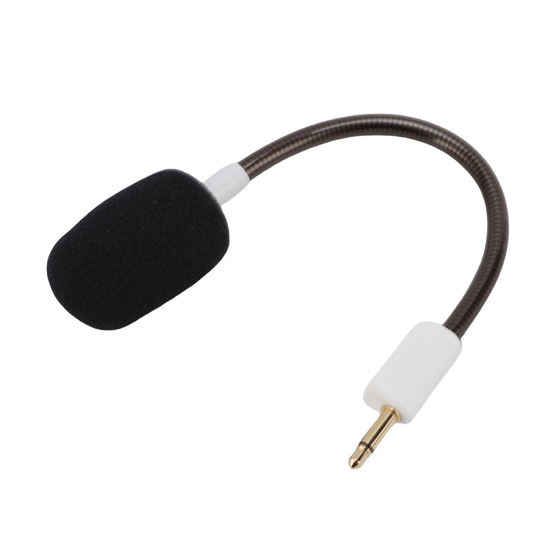 Qinlorgo Replacement Mic for BlackShark V2 Gaming Headset, 3.5mm Jack Detachable Noise Cancelling Microphone for BlackShark V2 SE PRO (White) White