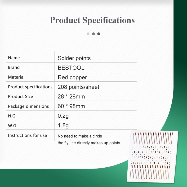 2PCS Soldering Lugs Solder Piece Rework Pad Welding Point Repair for Phones IC Pad Touch BGA PCB Fingerprint Welding Plates