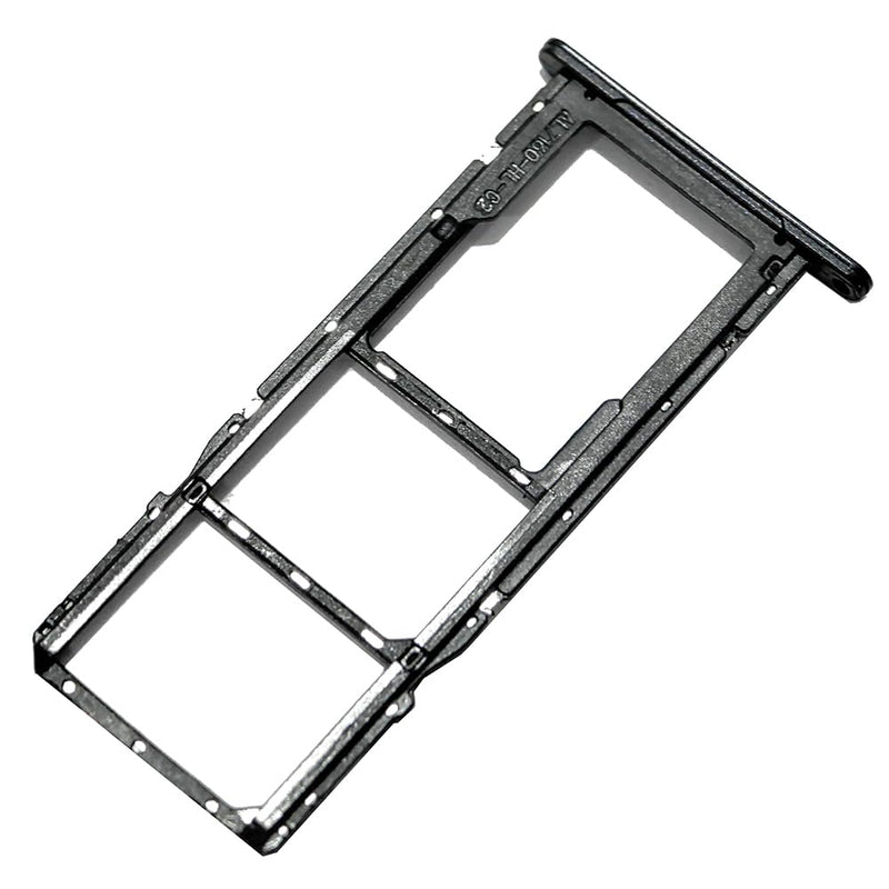 Galaxy A06 4G SIM Card Tray Dual Replacement A06 4G A065 Sim Card Slot Holder for Samsung Galaxy A06 4G SM-A065F SM-A065M A065 Sim Card Tray Repair Part with Opening Needle (Black) Black