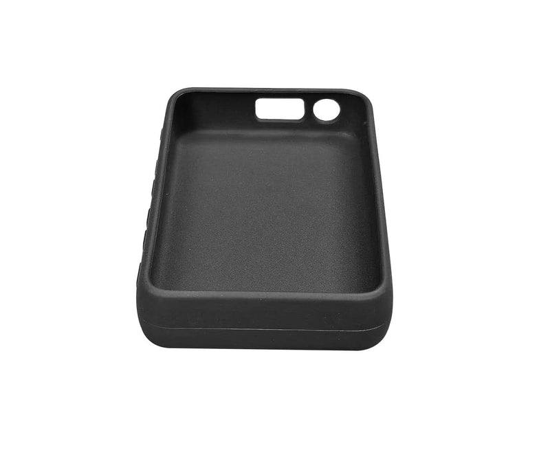 Matte Black Shell Case with Tempered Glass Screen Protector for HiBy R1
