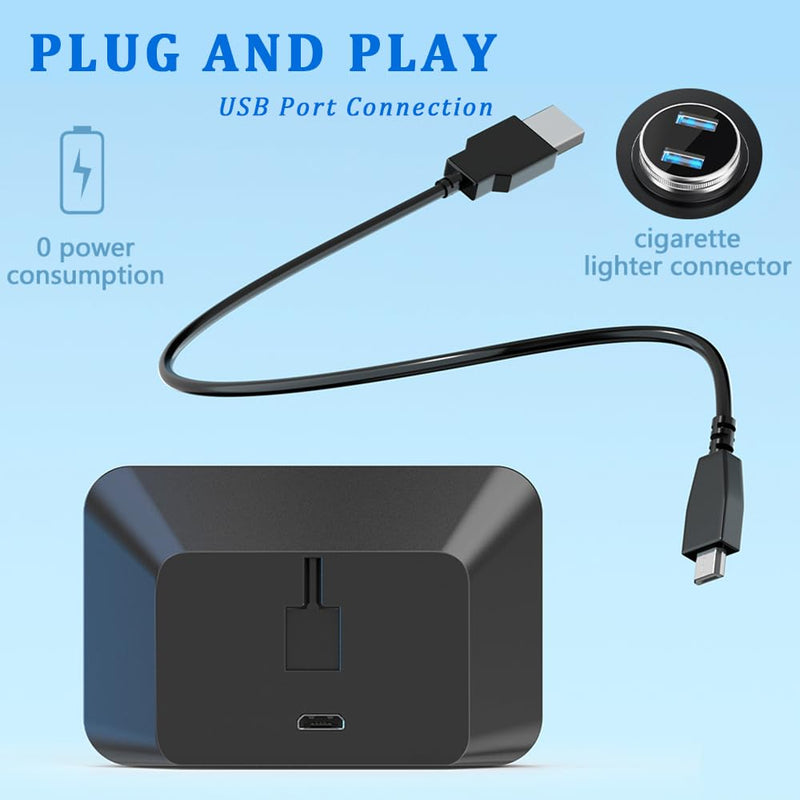 Heads Up Display for Cars Windshield with MPH Speed,HUD Display Digital Speedometer for Car Used USB Plug,Universal GPS Speedometer for Car Accessories Fit for Cars SUVs Trucks （MP/H） MP/H