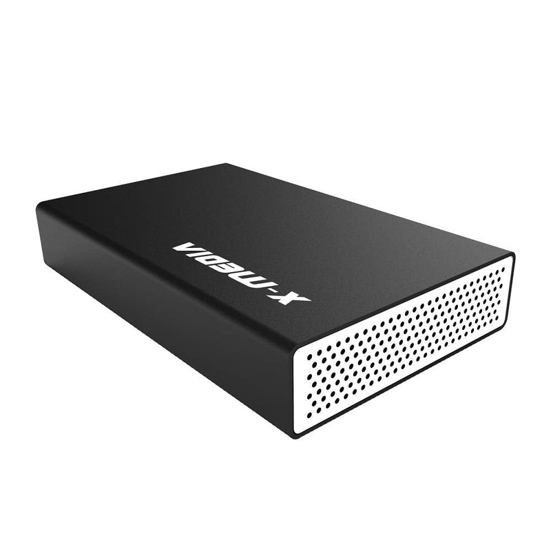 X-MEDIA XM-EN3451 3.5-Inch USB 2.0 IDE/PATA or SATA Aluminum Hard Disk Drive HDD External Enclosure Case, Support 3.5" IDE/PATA(Parallel ATA), 3.5" SATA(Serial ATA)/SSD Hard Disk Drive