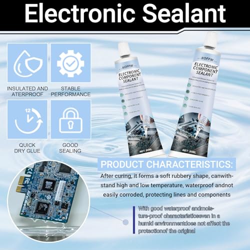 Conformal Coating for Electronics 100ml, Circuit Board Silicone Glue