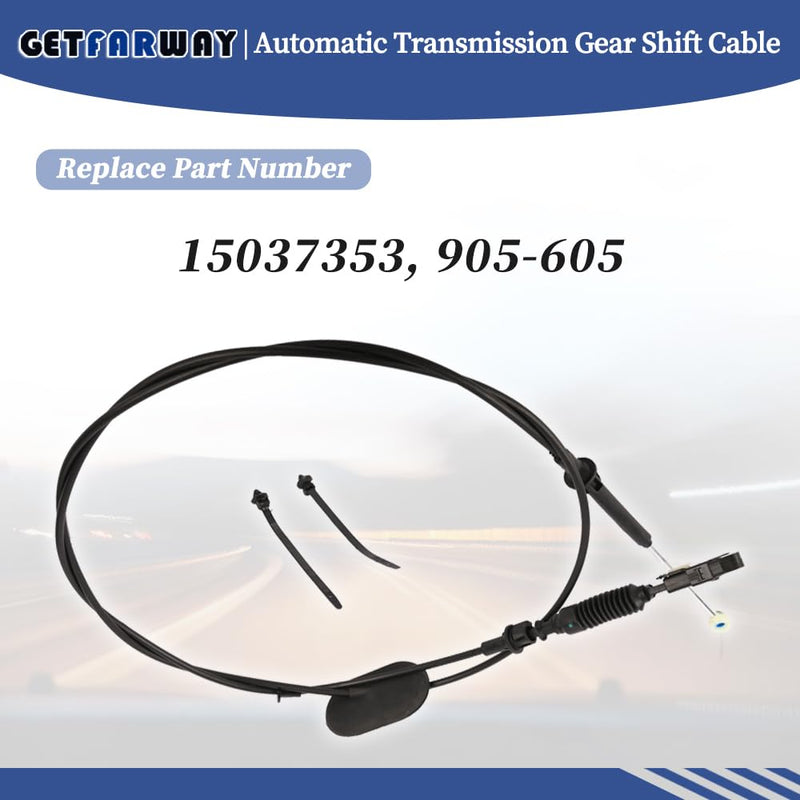 15037353 Automatic Transmission Gear Shift Cable Compatible with Chevrolet C1500 C2500 C3500 Gmc Yukon