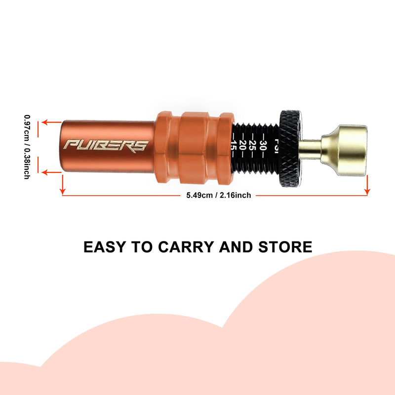 Tire Deflator Adjustable Auto-Stop (0.7-2.1bar/10-30PSI) - Precision Tire Deflators Offroad Accessories 4x4 for Truck, SUV, Motorcycle,Brass Core Tyre Air Down Tool 4PCS