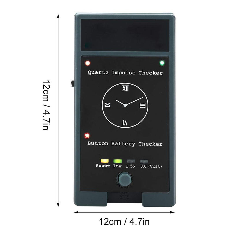 Battery Tester Checker, Electric Quartz Movement Watch Battery Tester Checker Watch Pulse Tester Analyzer Battery Watch Repair Tools Accessory for Watchmakers and Watch Repairing Workers