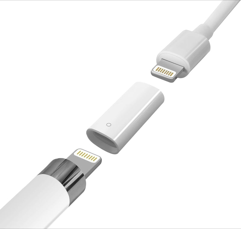 Charging Adapter Compatible with Apple Pencil 1st Generation, Female to Female Charger Connector (IL) IL