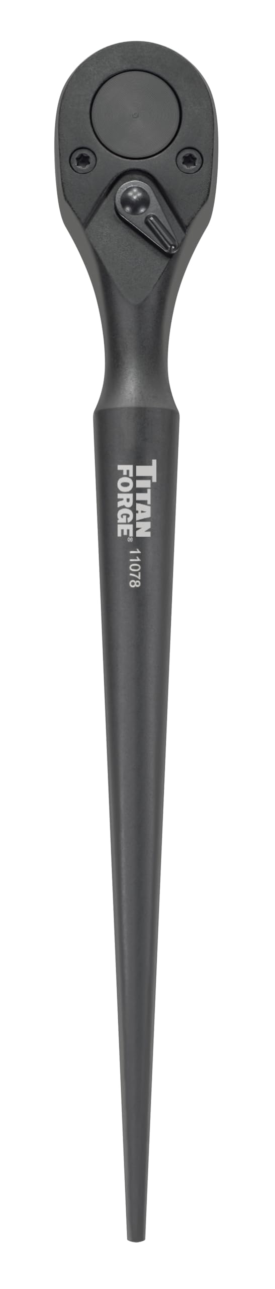 Titan Forge 11078 1/2-Inch Drive x 12-Inch 72 Tooth Construction Spud Ratchet