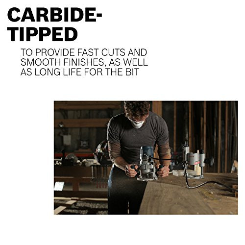 Bosch 85207M 1/2 in. x 5/8 in. Carbide Tipped Cove Bit
