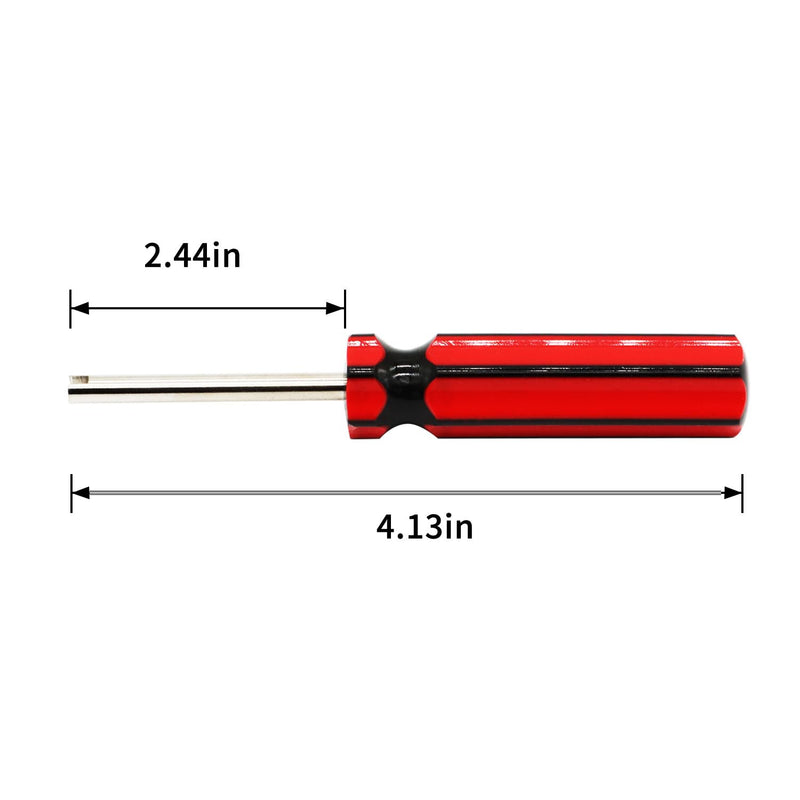 20 Pcs 6523339 Valve Core Removal Tool w/ 8 Tire Valve dust Cap Automotive Car Motorcycle Truck Bike Screwdriver Valve Stem Core Remover Tire Repair Install Tool