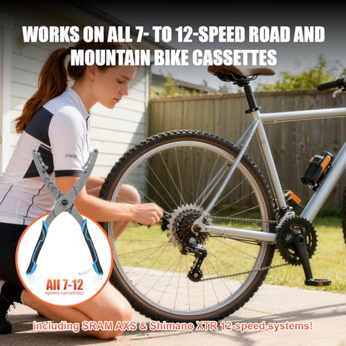 Cassette Removal Tool Pliers, Bike Chain Whip Alternative