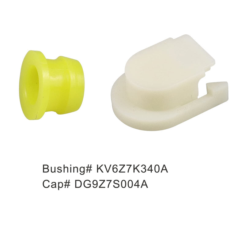 Transmission shifter Cable Bushing and Cap Fit for Ford Edge 15-18 Fusion 13-21 C-Max 13-18 Escape 13-19 Transit Connect 13-21,Replace KV6Z-7K340-A,DG9Z-7S004-A