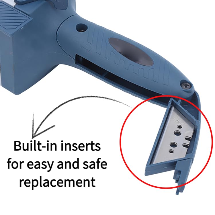 Fafeicy Gypsum Board Cutter, MultiFunctional Manual Portable Hand Push Cutting Tools, with Builtin 5 Meter Tape Measure, for Cutting