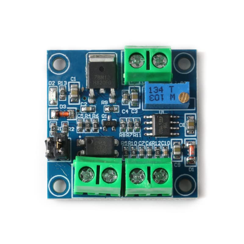 5Pcs PWM to Voltage Module 0%-100 PWM to 0-10V Voltage Signal Converter Voltage Converter Module for PWM Industrial Control