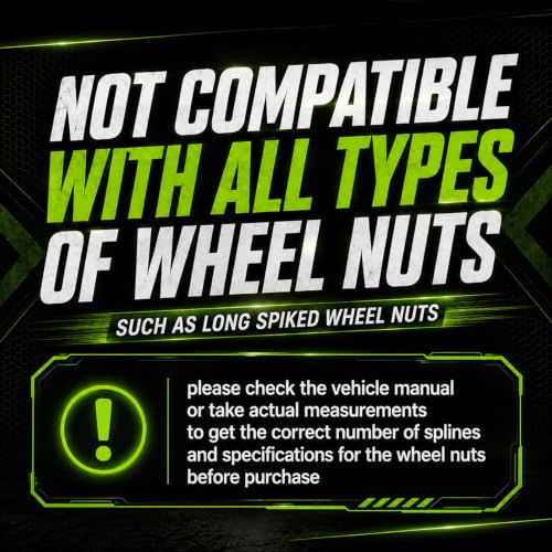 AUTOPTIM 10 Spline Lug Nut Socket Key - for TA20-19/21 Bimecc 10 Point Nuts