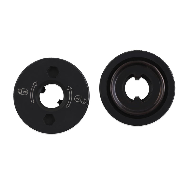 N484249 Angle Grinder Flanged Hex Nut Compatible with Grinder DCG413B DCG413B-B3 DCG413P2-B3 DCG413R2 DCG414B DCG414T1 DCG414T2 DCG414T2-B3 DWE43214N DWE43231VS(2pcs)