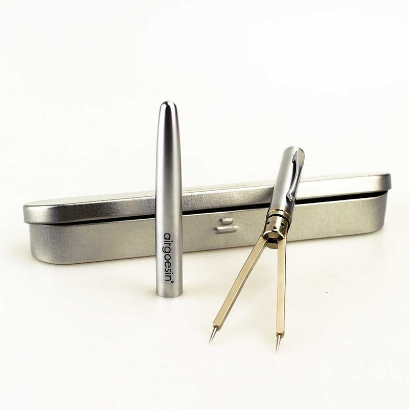 Airgoesin ECG EKG Calipers Pen Ruler Measures Precision Tool Gift for Cardiologist with Box