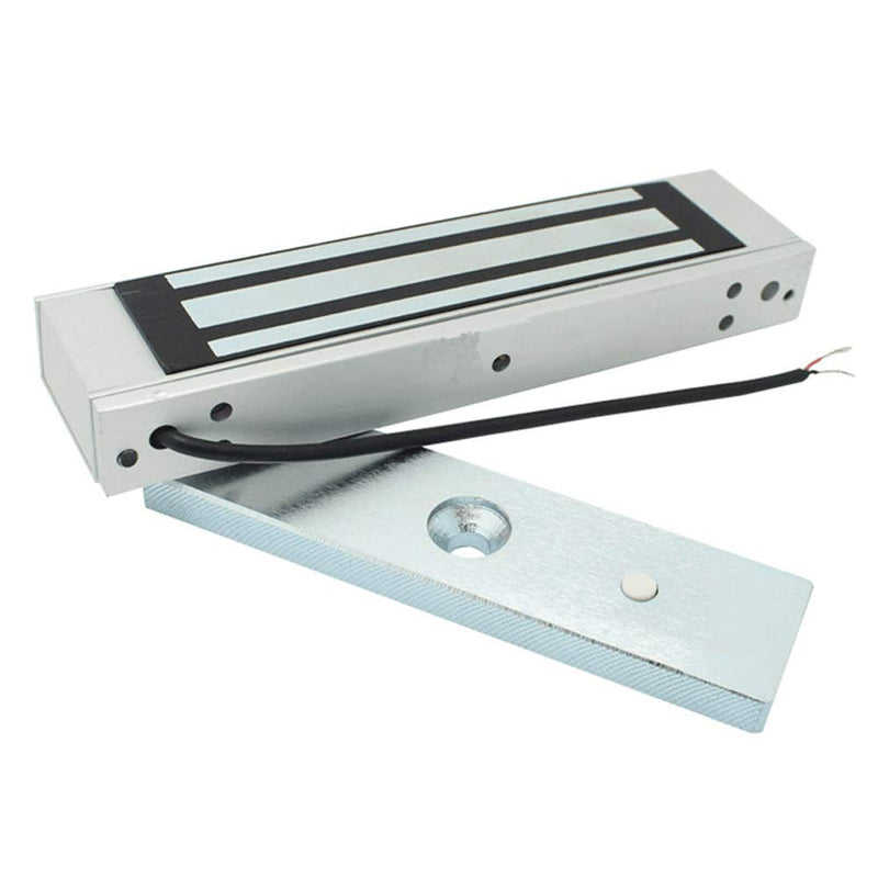 350Lbs(180KG) Holding Force Electromagnet Magnetic Electric Lock 12V Singe Door