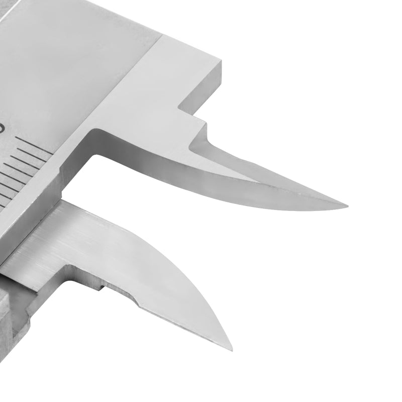 PEC Tools 6" / 150mm Vernier Caliper | Stainless Steel, Fine Adjustment, 0.02mm/0.001" Graduation, 0.03mm Accuracy 6"/150mm