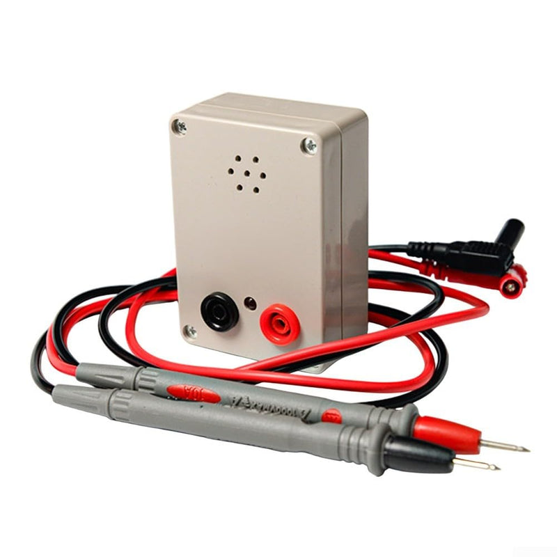 9V Buzzer Tester, Wire Continuity Detector with Sound Prompt for Cable Connection/PCB Electrical Circuit Detector, Battery Powered Continuity Meter(Continuity Tester with Pen & Clip Wire) continuity tester with pen & clip wire