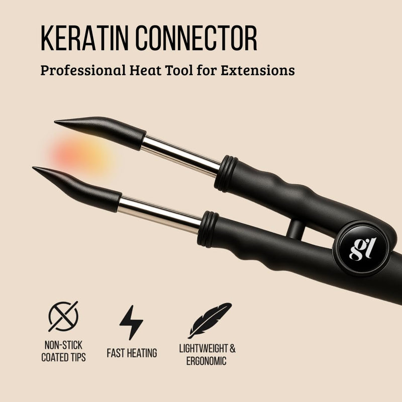  [AUSTRALIA] - GL Hair Extensions Heat Connector Wand for Application and Removal of PRE-Bonded Nail/U TIP Hair