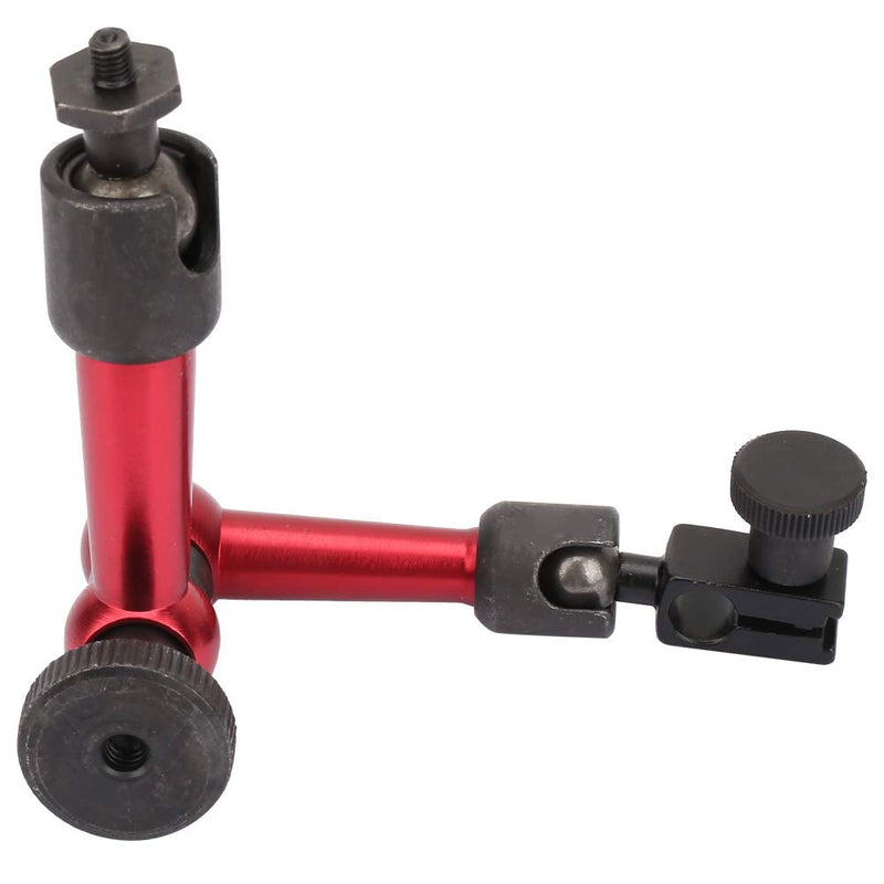 Test Indicator Flexible Arm Adjustable Magnetic Base Holder for Digital Level Dial Test Indicator Gauge 11 x 6.3cm