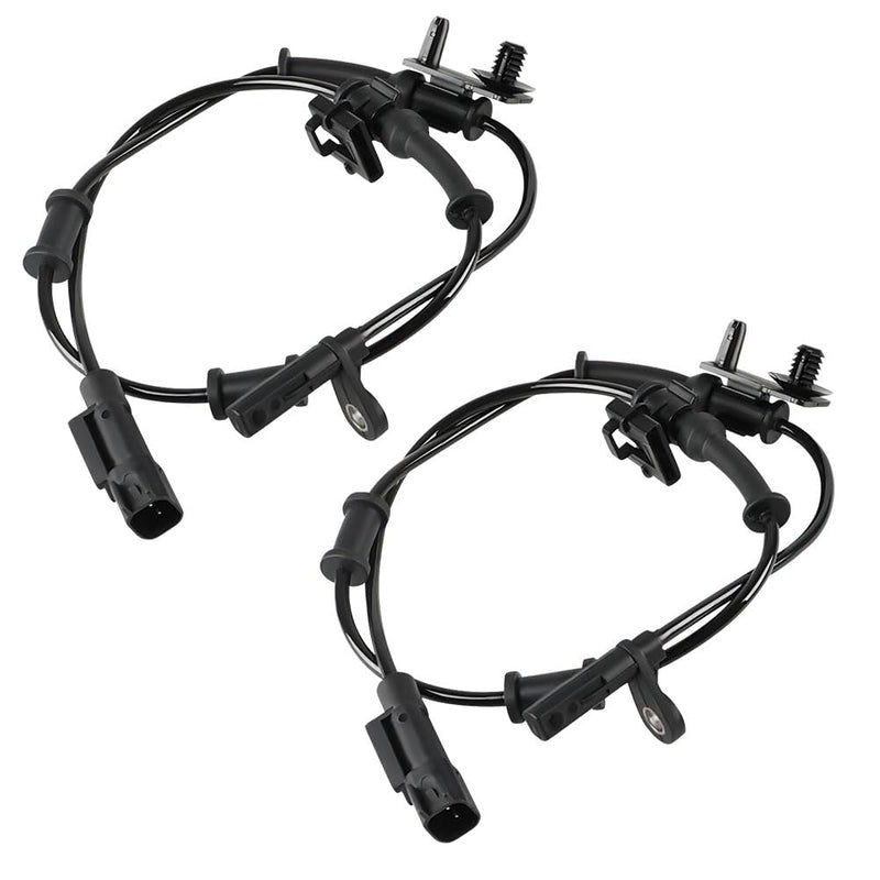 2 Pcs ABS Wheel Speed Sensor Compatible with Dodge Challenger Charger 2015 2016 2017 2018 2019 2020, Chrysler 300 2015 to 2020, Front ABS Sensor, Replacement for 68199987AC, 68199987AA