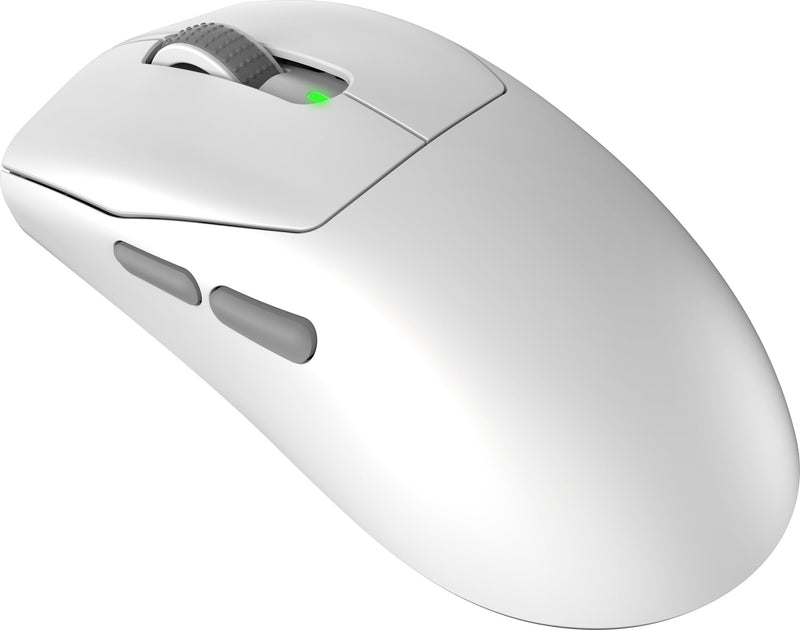 msi Forge GM340 W White Gaming Mouse, 12800 DPI, 50M+ Clicks Micro Switch, Optical Sensor, Ergonomic Ambitextrous Hand Design, RGB Light