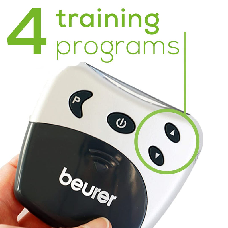 Beurer EM38 Lower Back Pain Relief Belt, TENS Unit Muscle Stimulator | 4 Electrodes | Adjustable & Breathable | Women & Men | Fits 30”-55” Waist | Lower Back Support, Lumbar Support, Back Brace Belt EM38 - TENS Back