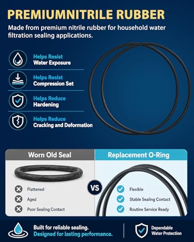 WS03X10038 O-Ring, Replaces UCRING, Compatible with GE Water Filter Housing 4