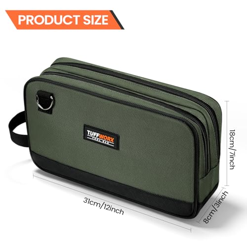 12 Inch Waterproof 600D Small Tool Bag Gray