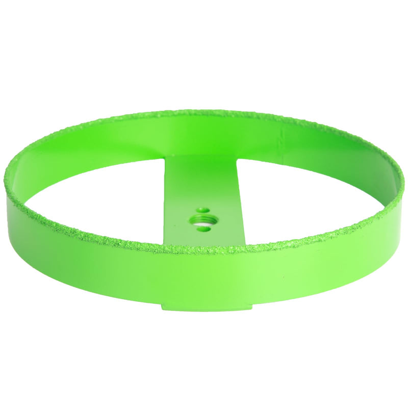 8 Inch Hole Saw Carbide for Recessed Lights, Cutting Plaster Drywall Ceiling Sheetrock, 5X Faster, Green