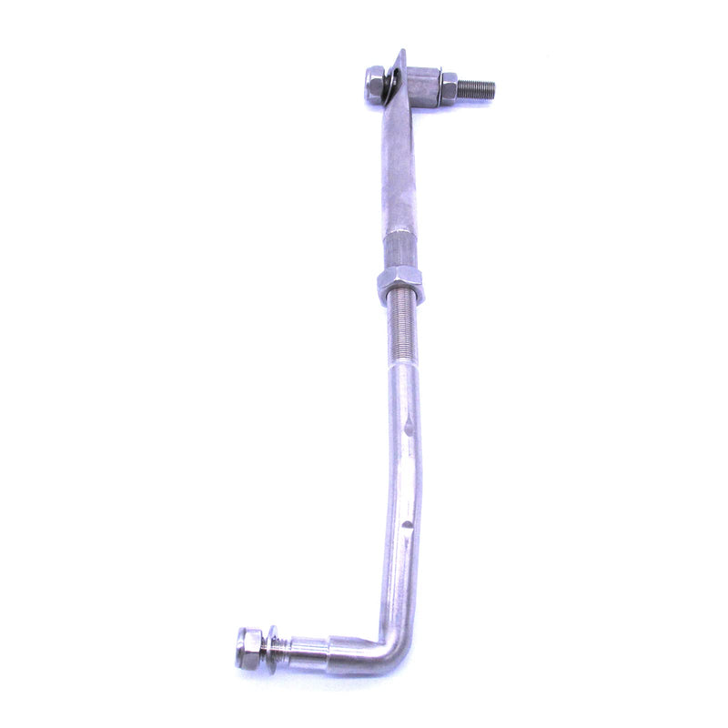 SouthMarine Boat Engine Stainless Steel Steering Link Rod 265-315mm / 10.43-12.4in Adjustable