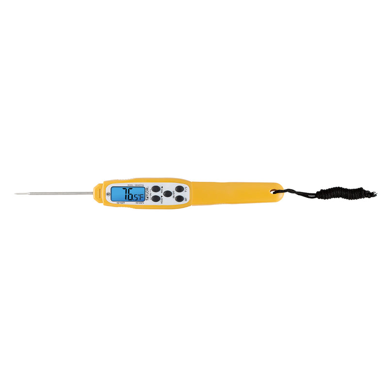 Taylor 9848EFDA 200-400F Waterproof Instant Read Thermometer Multicolor