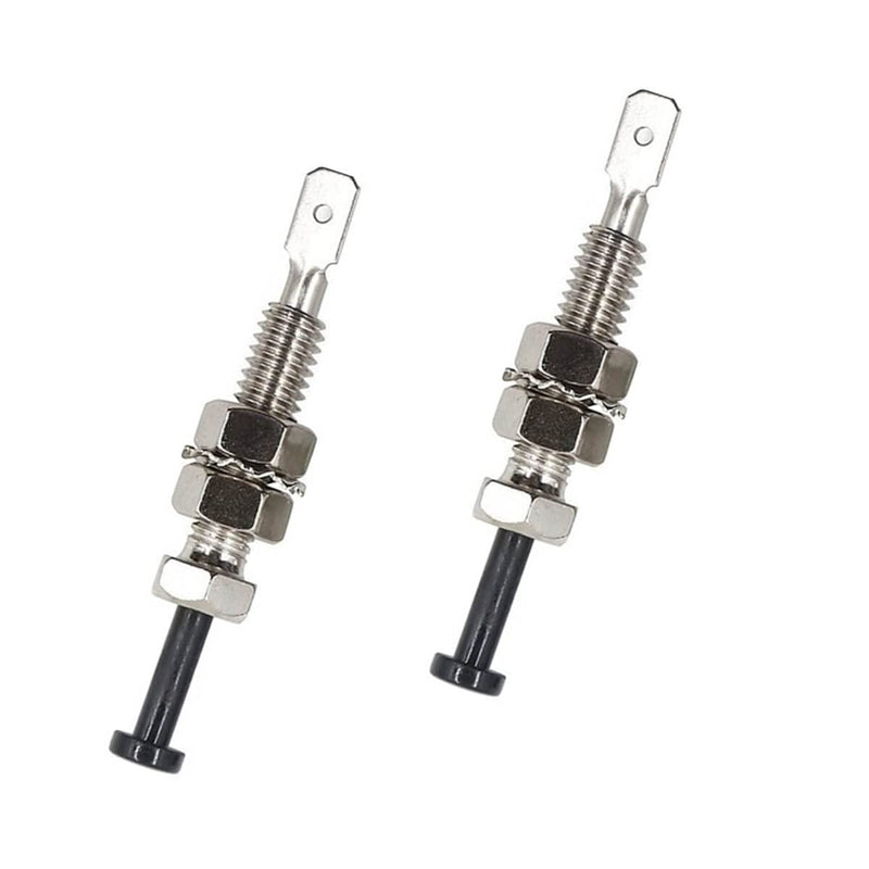 Door Pin Switch Car Auto Trunk Alarm Security Hood On Off Momentary 20A 12Vdc Universal Adjustable Bonnet Light Hood Screw 2PCS