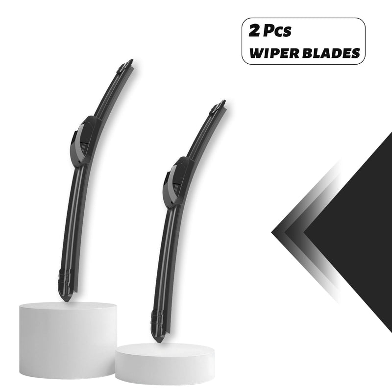 2 Factory Wiper Blades Replacement For 2006-2015 Honda Civic/2005-2020 Honda Odyssey/2004-2006 Lexus RX330 Original Equipment Windshield Wiper Blades Set 26"+22" (Set of 2) U/J HOOK 26" + 22" U-Hook