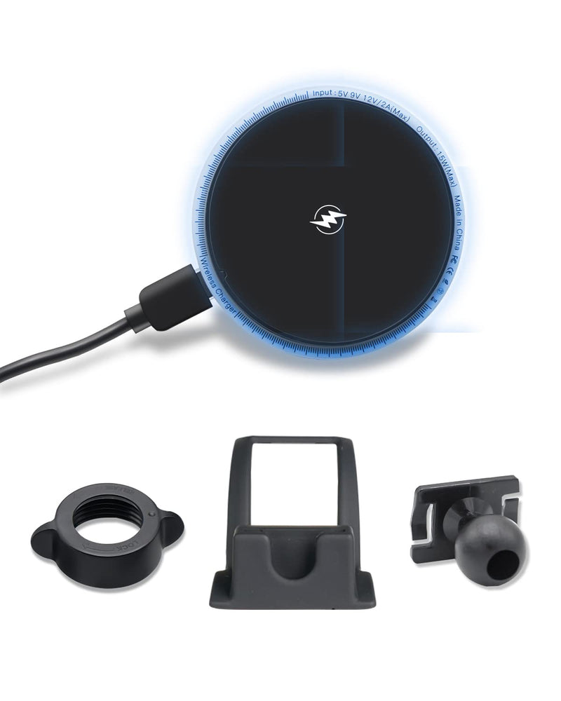 BEHAVE Strong Magnetic Wireless Charging Mount for Toyota CH-R 2017-2024,Car Phone Holder Mount for Toyota CHR 2017-2024,Compatible for MagSafe,iPhone 13 14 15,Smartphones fit for MagSafe Case